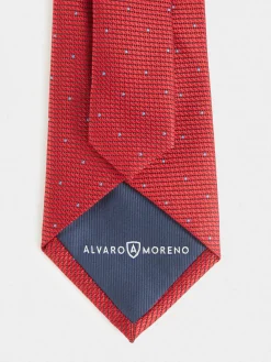 Corbatas|Corbatas-Alvaro Moreno CORBATA JACQUARD MF Rojo