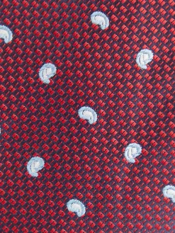 Corbatas|Corbatas-Alvaro Moreno CORBATA JACQUARD MF Rojo