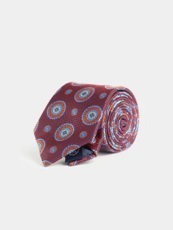 Corbatas|Corbatas-Alvaro Moreno CORBATA JACQUARD MF Rojo