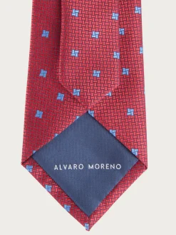 Corbatas|Corbatas-Alvaro Moreno CORBATA JACQUARD MF Rojo