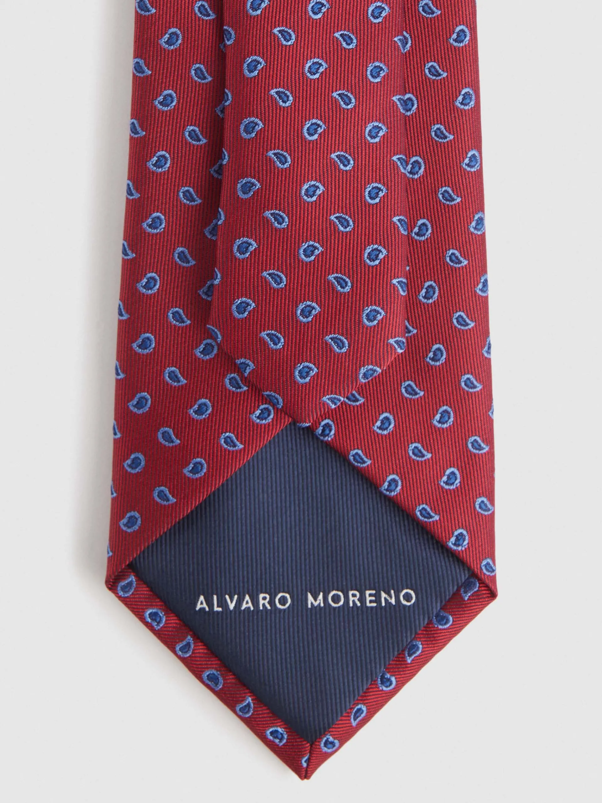 Corbatas|Corbatas-Alvaro Moreno CORBATA JACQUARD MF Rojo