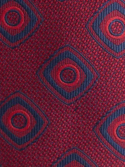 Corbatas|Corbatas-Alvaro Moreno CORBATA JACQUARD MF Rojo