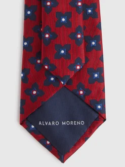 Corbatas|Corbatas-Alvaro Moreno CORBATA JACQUARD MF Rojo