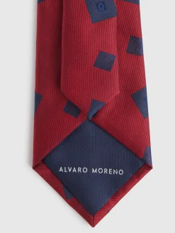 Corbatas|Corbatas-Alvaro Moreno CORBATA JACQUARD MF Rojo