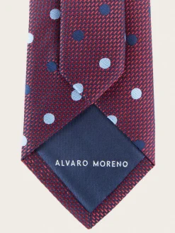 Corbatas|Corbatas-Alvaro Moreno CORBATA JACQUARD MF Rojo