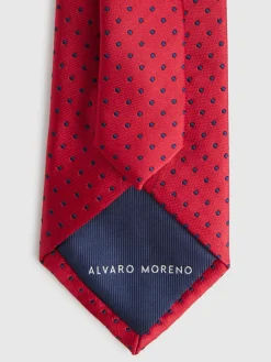 Corbatas|Corbatas-Alvaro Moreno CORBATA JACQUARD MF Rojo