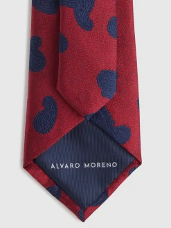 Corbatas|Corbatas-Alvaro Moreno CORBATA JACQUARD MF Rojo