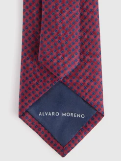 Corbatas|Corbatas-Alvaro Moreno CORBATA JACQUARD MF Rojo
