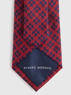 Corbatas|Corbatas-Alvaro Moreno CORBATA JACQUARD MF Rojo