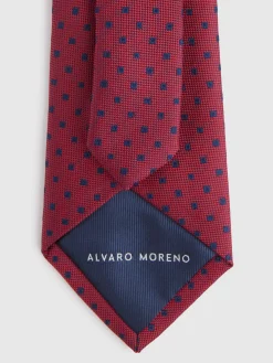 Corbatas|Corbatas-Alvaro Moreno CORBATA JACQUARD MF Rojo