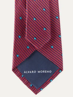 Corbatas|Corbatas-Alvaro Moreno CORBATA JACQUARD MF Rojo
