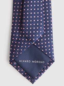 Corbatas|Corbatas-Alvaro Moreno CORBATA JACQUARD MF Rosa