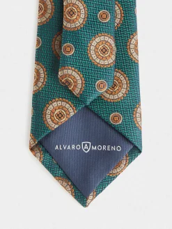 Corbatas|Corbatas-Alvaro Moreno CORBATA JACQUARD MF Verde