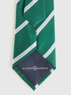 Corbatas|Corbatas-Alvaro Moreno CORBATA JACQUARD MF Verde