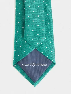Corbatas|Corbatas-Alvaro Moreno CORBATA JACQUARD MF Verde