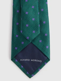 Corbatas|Corbatas-Alvaro Moreno CORBATA JACQUARD MF Verde