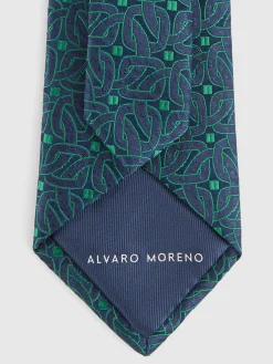 Corbatas|Corbatas-Alvaro Moreno CORBATA JACQUARD MF Verde