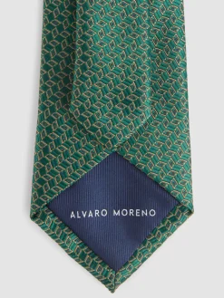 Corbatas|Corbatas-Alvaro Moreno CORBATA JACQUARD MF Verde
