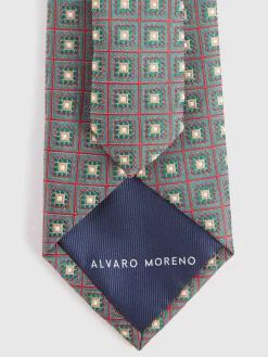 Corbatas|Corbatas-Alvaro Moreno CORBATA JACQUARD MF Verde