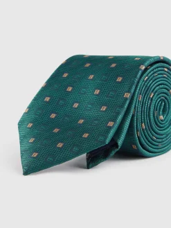 Corbatas|Corbatas-Alvaro Moreno CORBATA JACQUARD MF Verde