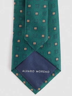 Corbatas|Corbatas-Alvaro Moreno CORBATA JACQUARD MF Verde
