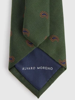 Corbatas|Corbatas-Alvaro Moreno CORBATA JACQUARD MF Verde
