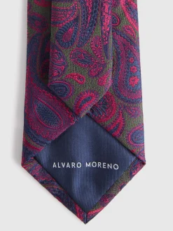 Corbatas|Corbatas-Alvaro Moreno CORBATA JACQUARD MF Verde