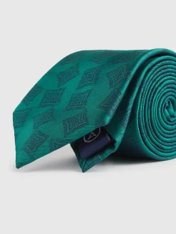 Corbatas|Corbatas-Alvaro Moreno CORBATA JACQUARD MF Verde
