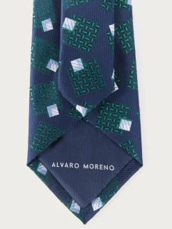 Corbatas|Corbatas-Alvaro Moreno CORBATA JACQUARD MF Verde