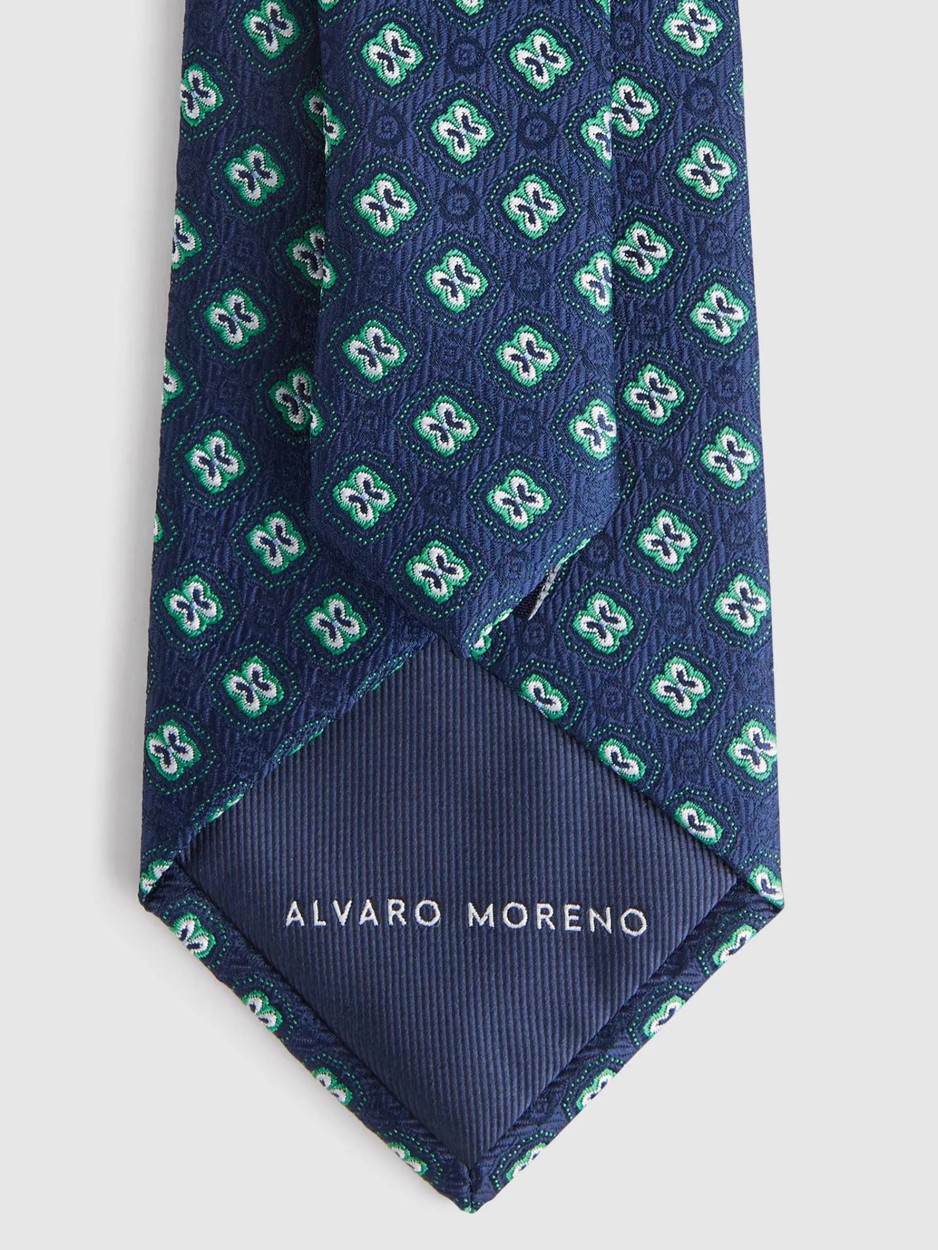 Corbatas|Corbatas-Alvaro Moreno CORBATA JACQUARD MF Verde