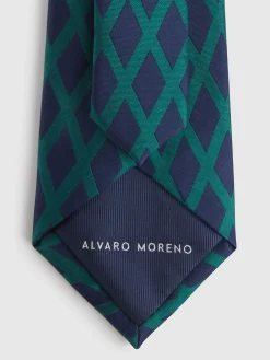 Corbatas|Corbatas-Alvaro Moreno CORBATA JACQUARD MF Verde