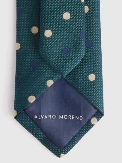 Corbatas|Corbatas-Alvaro Moreno CORBATA JACQUARD MF Verde