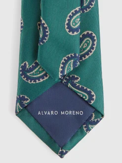 Corbatas|Corbatas-Alvaro Moreno CORBATA JACQUARD MF Verde