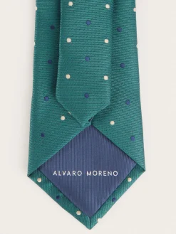 Corbatas|Corbatas-Alvaro Moreno CORBATA JACQUARD MF Verde