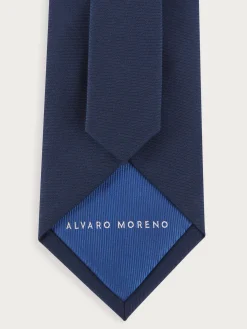 Corbatas|Corbatas-Alvaro Moreno CORBATA LISA MATE Azul