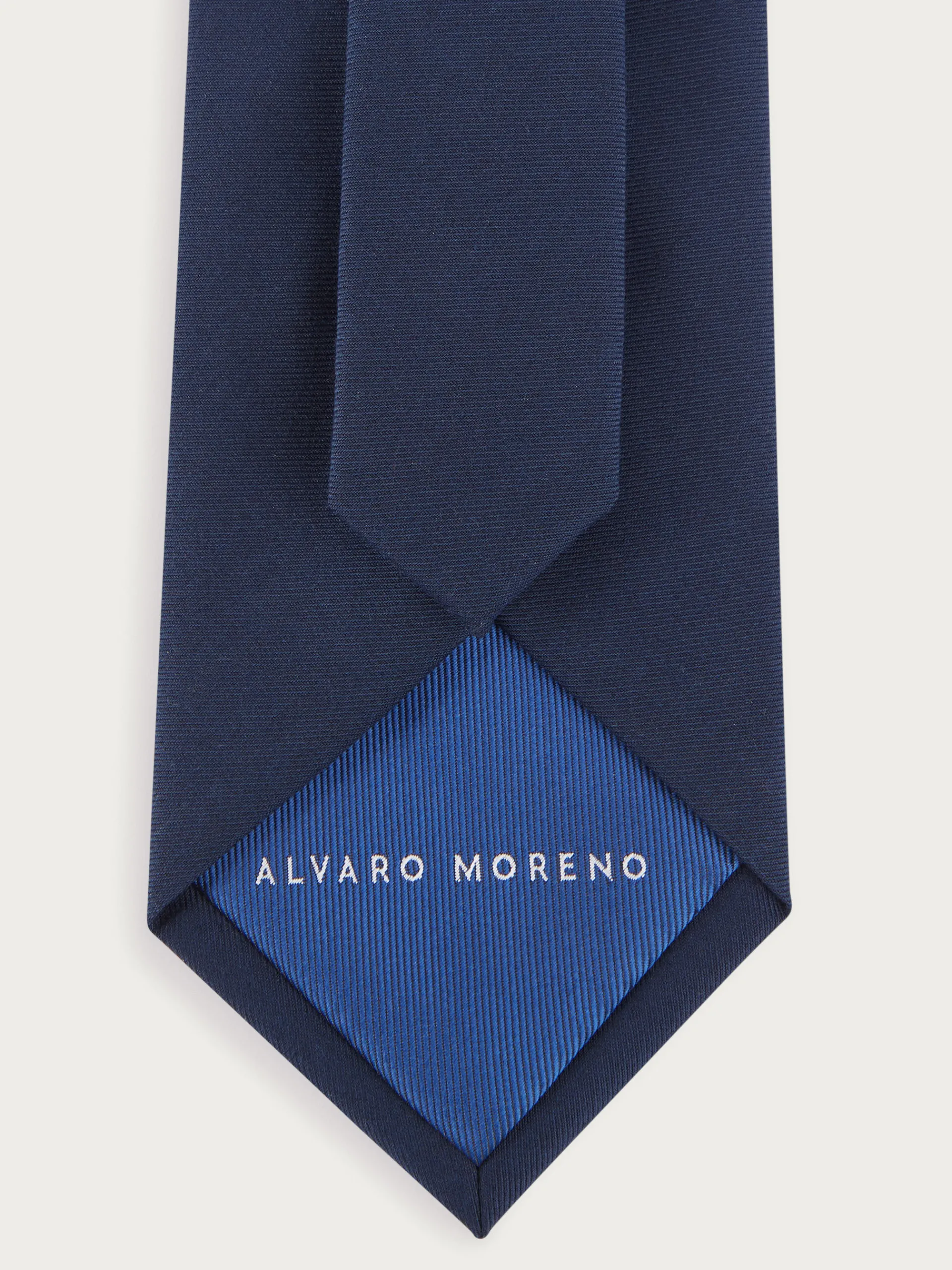 Corbatas|Corbatas-Alvaro Moreno CORBATA LISA MATE Azul