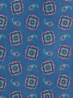 Corbatas|Corbatas-Alvaro Moreno CORBATA PRINTED Azul