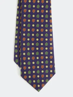 Corbatas|Corbatas-Alvaro Moreno CORBATA PRINTED Azul Marino