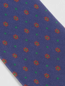 Corbatas|Corbatas-Alvaro Moreno CORBATA PRINTED Azul Marino