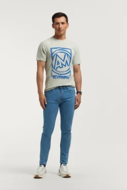 Vaqueros-Alvaro Moreno DENIM SKINNY Azul