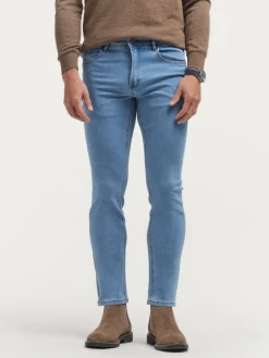 Vaqueros-Alvaro Moreno DENIM SLIM BASICO Azul