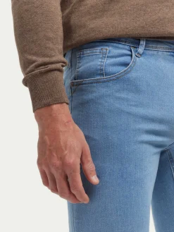 Vaqueros-Alvaro Moreno DENIM SLIM BASICO Azul