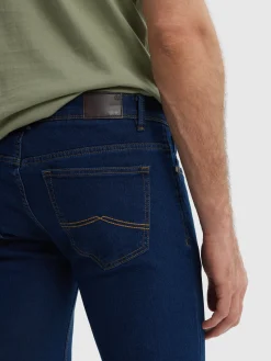 Vaqueros-Alvaro Moreno DENIM SLIM BASICO Azul Marino