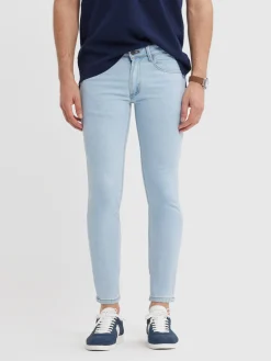 Vaqueros-Alvaro Moreno DENIM SLIM BASICO Celeste