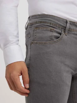 Vaqueros-Alvaro Moreno DENIM SLIM BASICO Gris