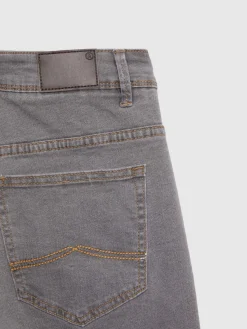 Vaqueros-Alvaro Moreno DENIM SLIM BASICO Gris