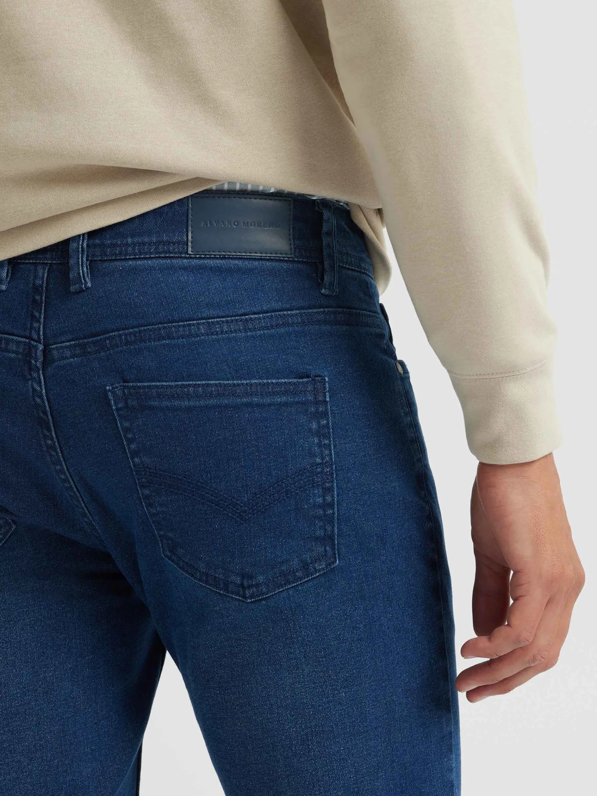 Vaqueros-Alvaro Moreno DENIM STARK SLIM Azul