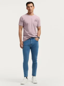 Vaqueros-Alvaro Moreno DENIM SUPER SKINNY Azul