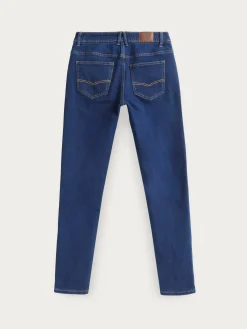 Vaqueros-Alvaro Moreno DENIM SUPER SKINNY Azul Marino