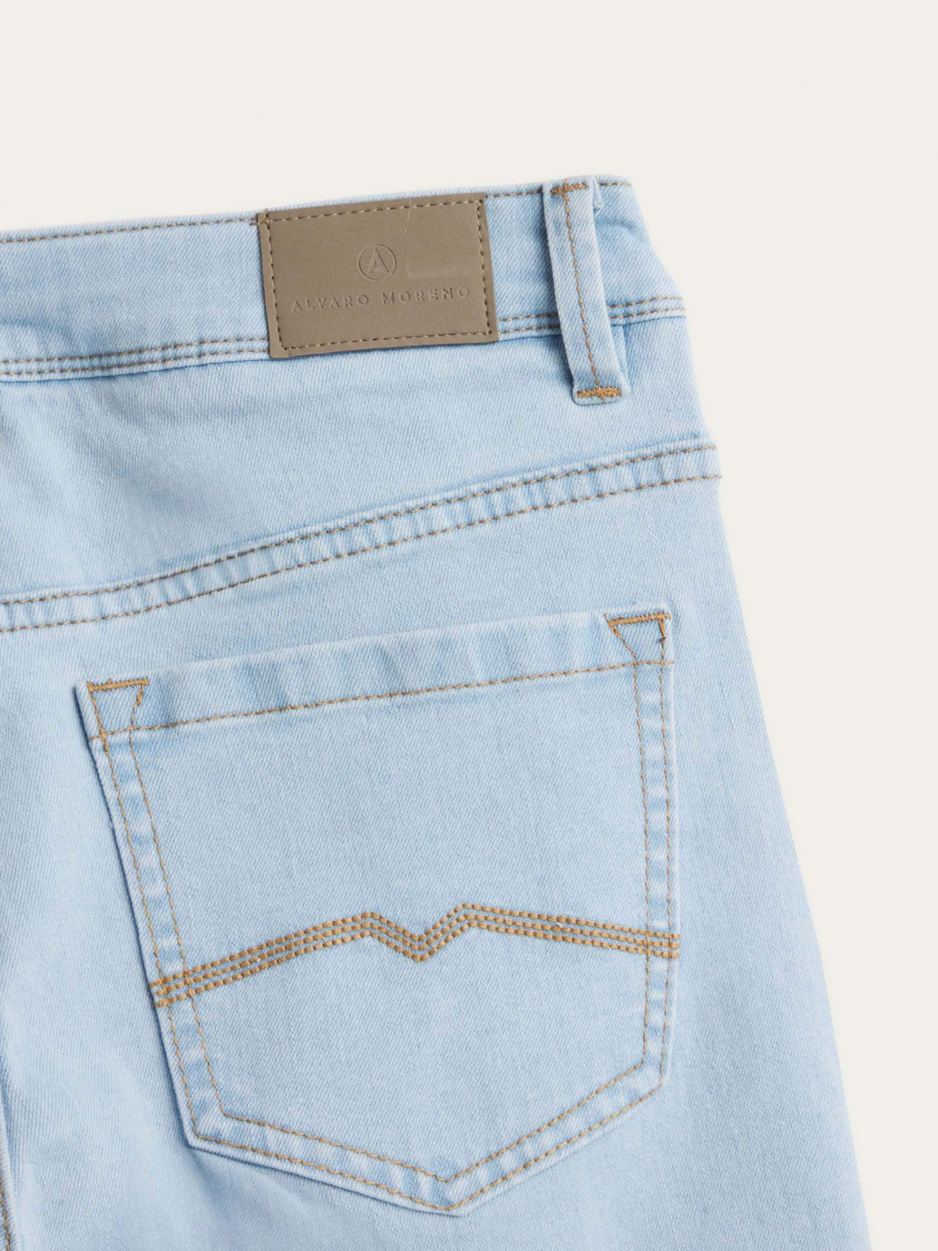 Vaqueros-Alvaro Moreno DENIM SUPER SKINNY Celeste